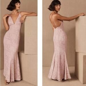 Fame & Partners x BHLDN x Anthropologie NWT Magnolia Maxi Dress Size 12